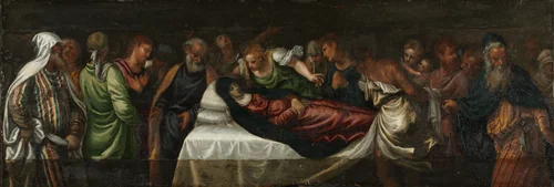 Death of the Virgin by Unknown, painting, 1525-1575