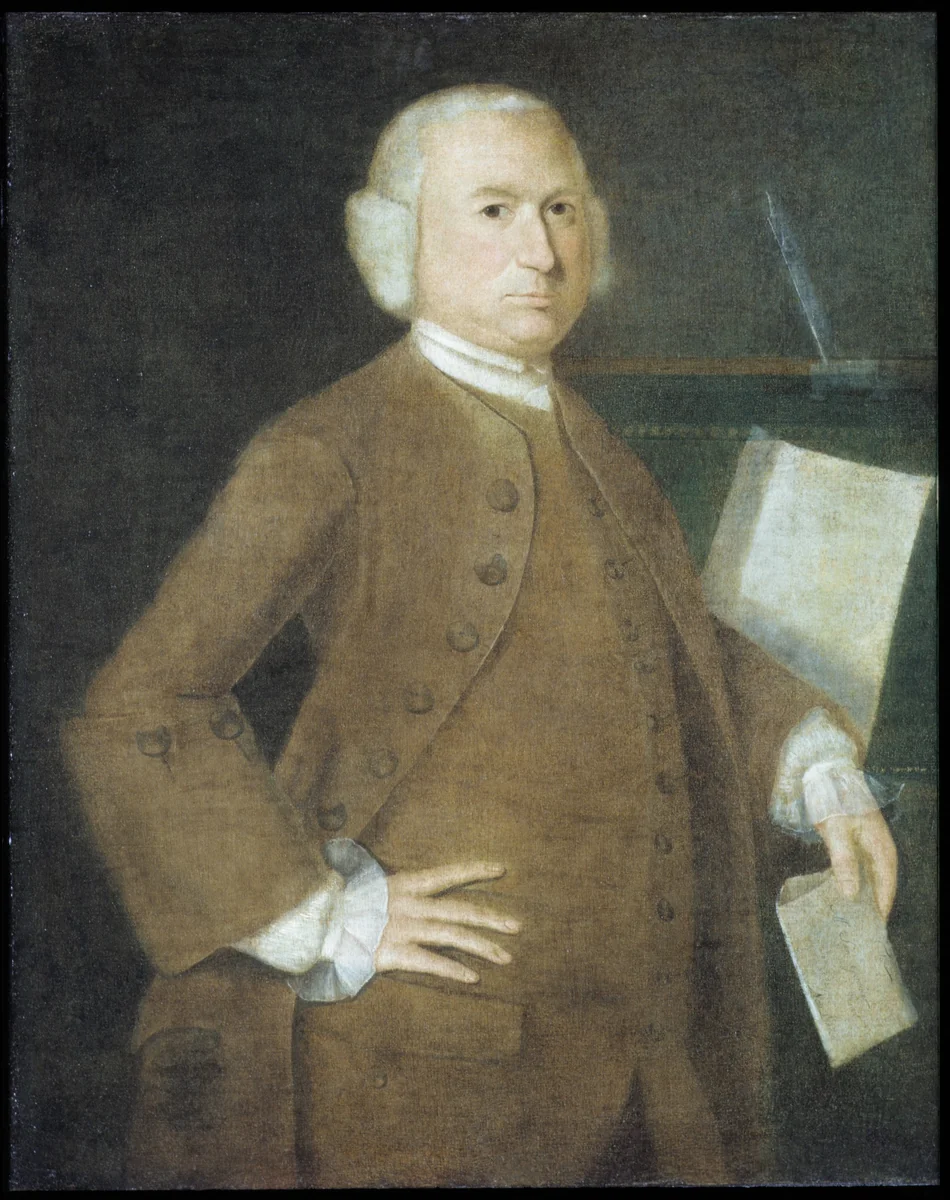 Samuel Gardiner by William Johnston, artwork, 1763