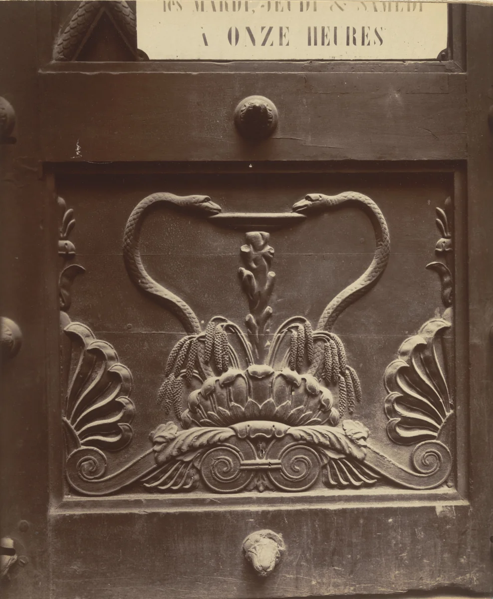 Académie de Médecine. Rue des Saints-Pères by Eugène Atget, photograph, 1902