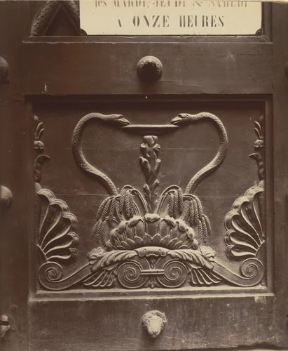 Académie de Médecine. Rue des Saints-Pères by Eugène Atget, photograph, 1902