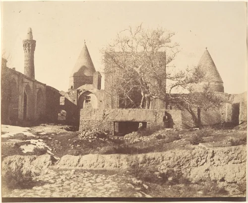 [Tomb of Bayazid, BISTAM] by Luigi Pesce, photograph, 1840-1869