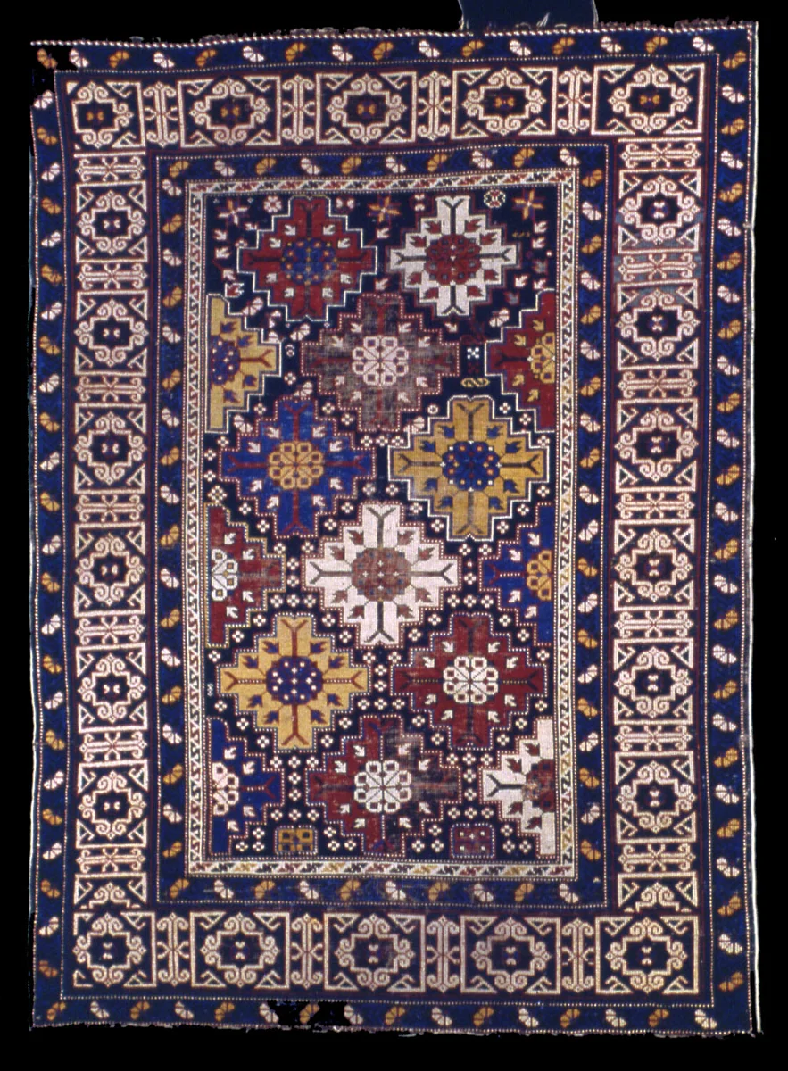 Carpet by Caucasus, Shirvan, textile, 1875-1900