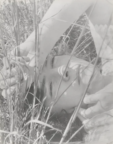 The Blue Sky, Dana Steichen by Edward Steichen, photograph, 1923
