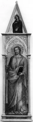Saint James the Greater (with the Virgin of the Annunciation) by Martino di Bartolommeo, painting, 1389-1435