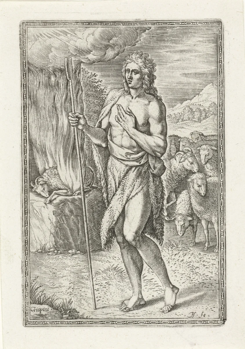 Abel by Unknown, print, 1575