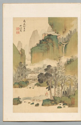 Landscape by Nakabayashi Chikutō (中林竹洞), other, 1808