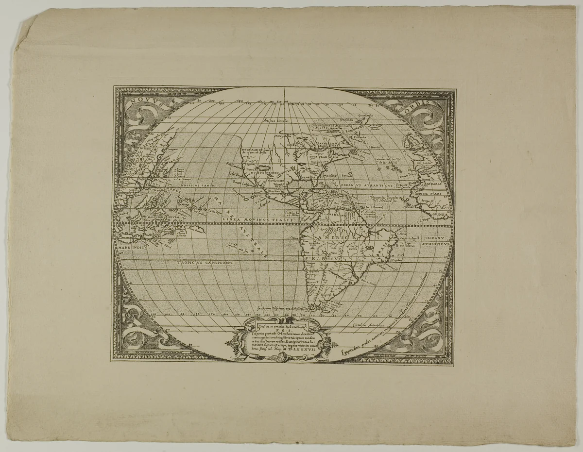 Novus Orbis by Unknown Artist, other, 1889