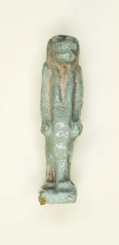 Amulet of the Goddess Taweret (Thoeris) by Egyptian, metalwork, -1069--332