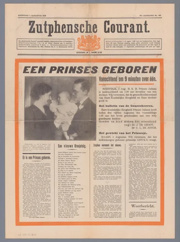 Zutphense Courant by W.J. Thieme & Co., other, 1939