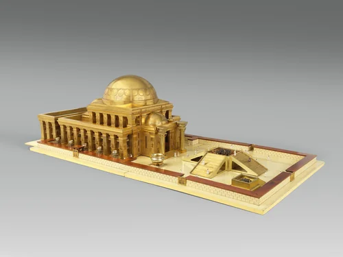 Architectural model of the temple of King Solomon in Jerusalem by Thomas Newberry, other, 1883