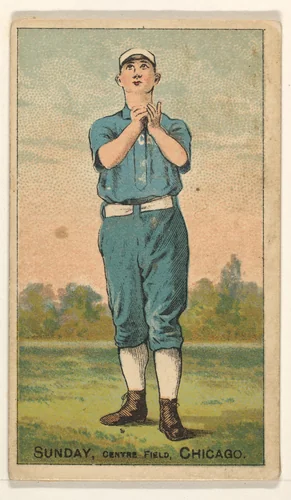 Sunday, Center Field, Chicago, from the Gold Coin series (N284) for Gold Coin Chewing Tobacco by D. Buchner & Co., print, 1887
