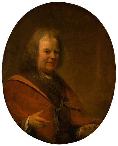 Portrait of Herman Boerhaave (1688-1738) by Arent de Gelder, painting, 1722