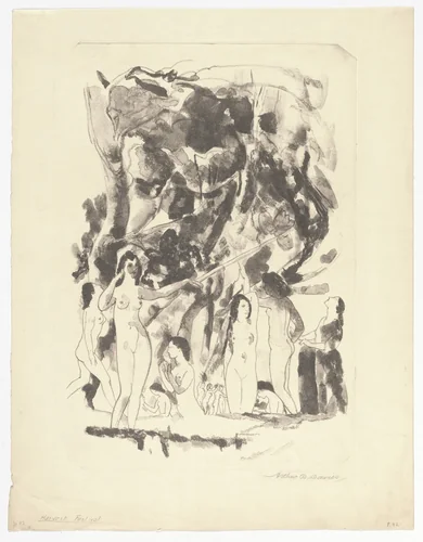 Harvest Festival by Arthur B. Davies, print, 1919