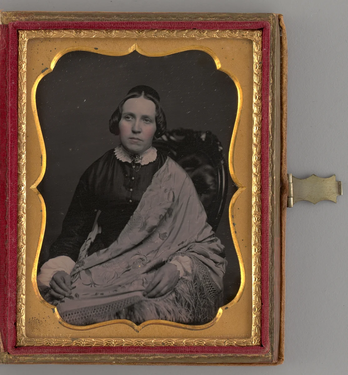 Untitled (Portrait of a Seated Woman) by Otis H. Cooley, other, 1858