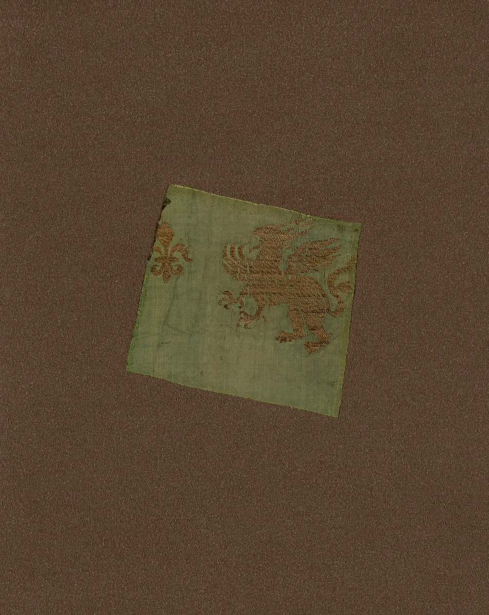 Fragment by Italy, textile, 1325-1375