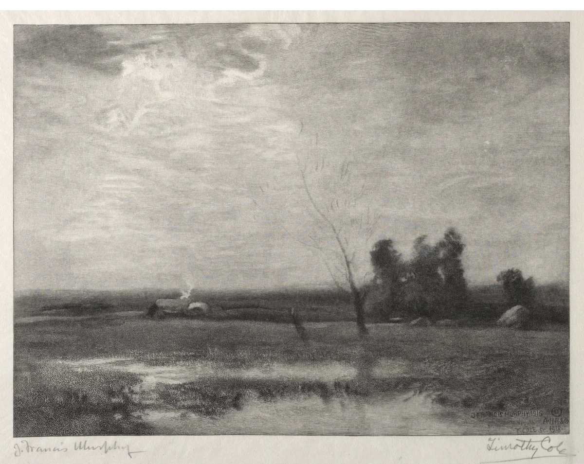 Lowlands by Timothy Cole, print, 1918