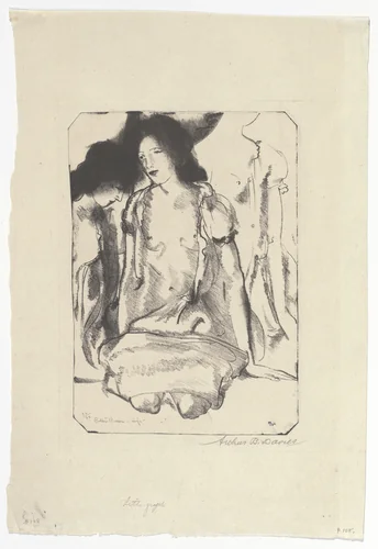 Queen of Dusk by Arthur B. Davies, print, 1919