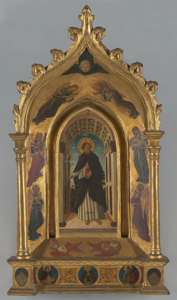 Saint Dominic by anonymous, painting, 1450-1499