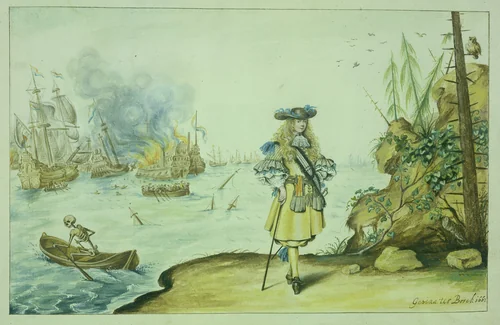 Portret van Prins Frederik by Jacob Joseph Eeckhout, drawing, 1831-1833