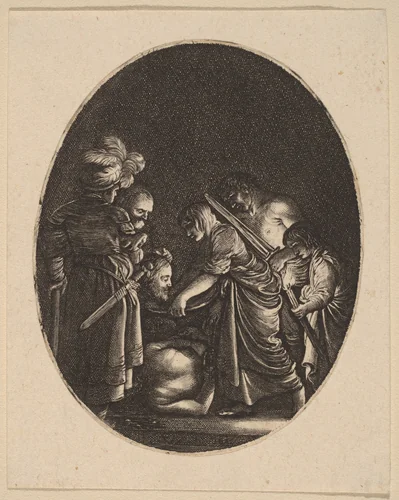 Beheading of Saint John the Baptist by Hendrik Goudt
Adam Elsheimer, print, 1585-1648