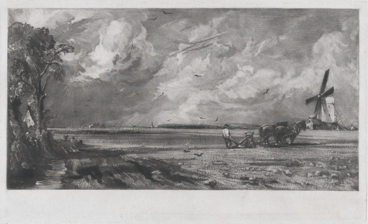 Spring by David Lucas, print, 1829