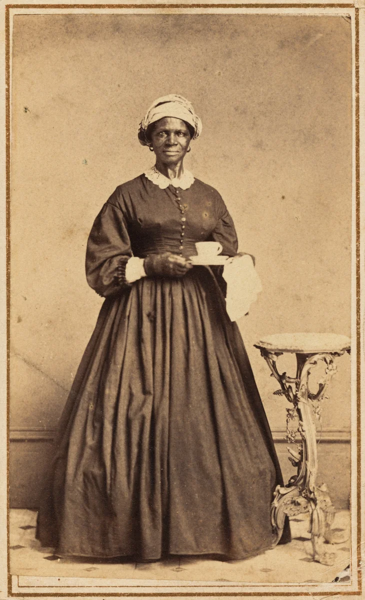 Portrait of a Woman by Samuel A. Thomas, photograph, 1864-1865