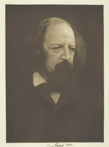 Alfred, Lord Tennyson by Julia Margaret Cameron, print, 1866