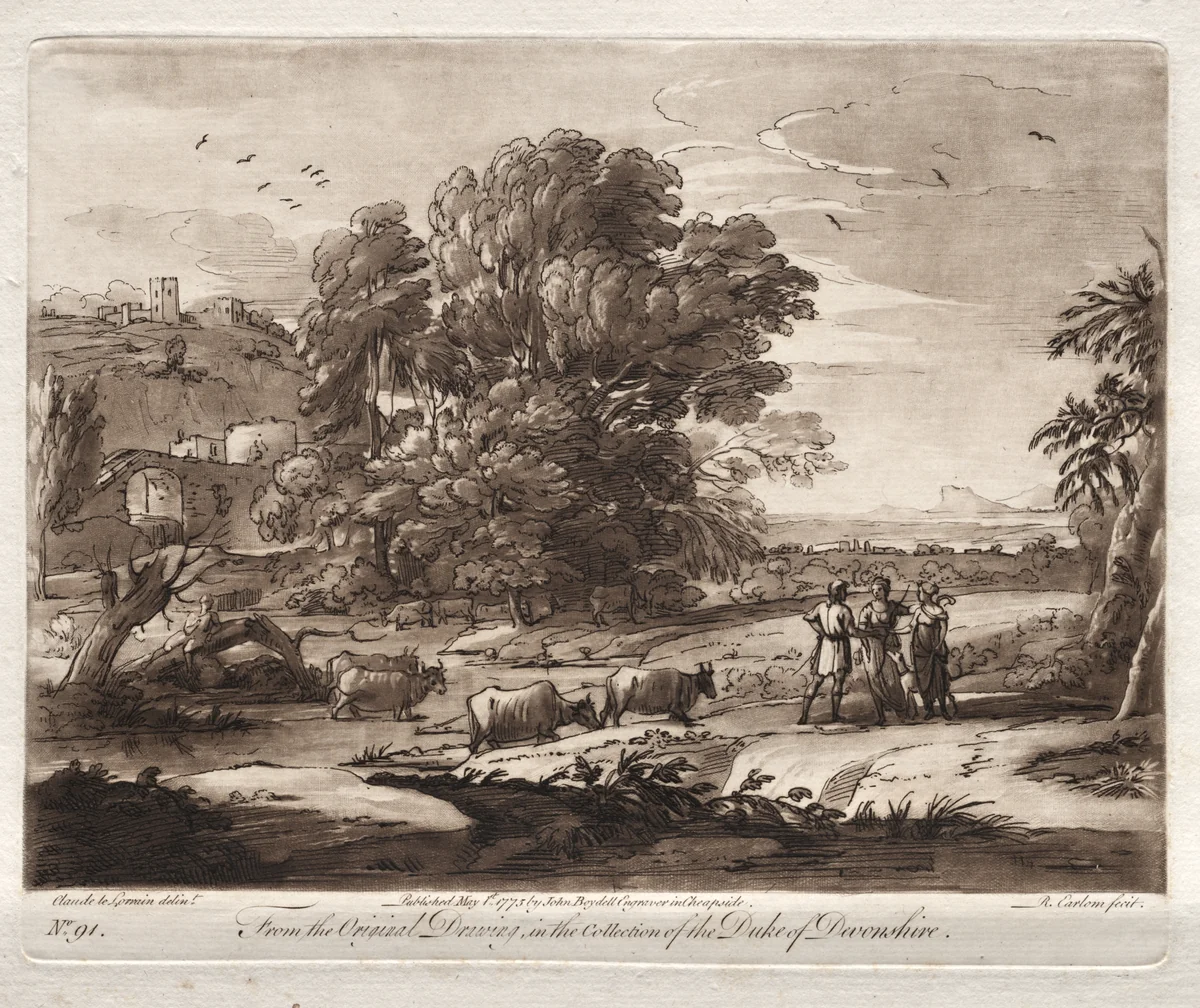 Liber Veritatis by Richard Earlom, print, 1777