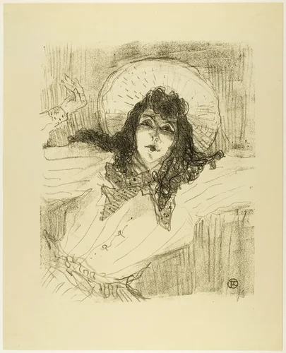 May Belfort, from Treize Lithographies by Henri de Toulouse-Lautrec, print, 1898