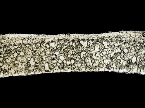 Fragment by England, textile, 1650-1675