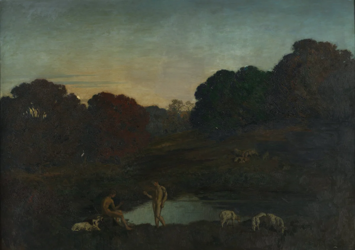 Pastoral Scene by René Ménard, painting, 1911