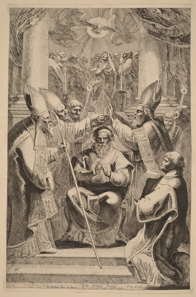 The Consecration of a Bishop by Pieter Claesz Soutman
Sir Peter Paul Rubens, print, 1580-1657