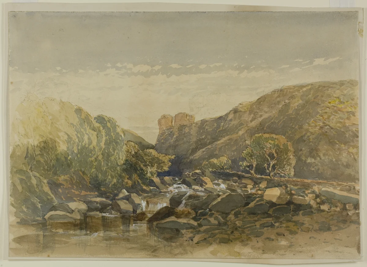 Hanley Castle by William Leighton Leitch, painting, 1824-1883