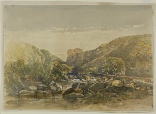 Hanley Castle by William Leighton Leitch, painting, 1824-1883