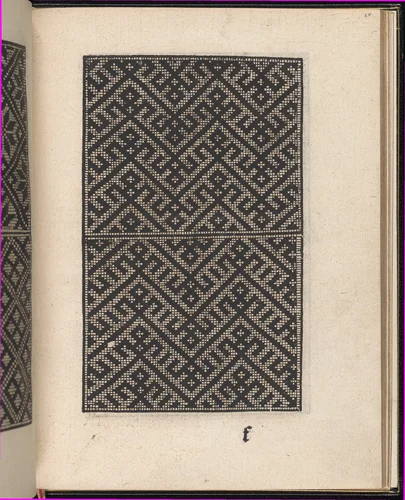 Page from Ein new kunstlich Modelbuch...(Page 28r) by Peter Quentel, book, 1544