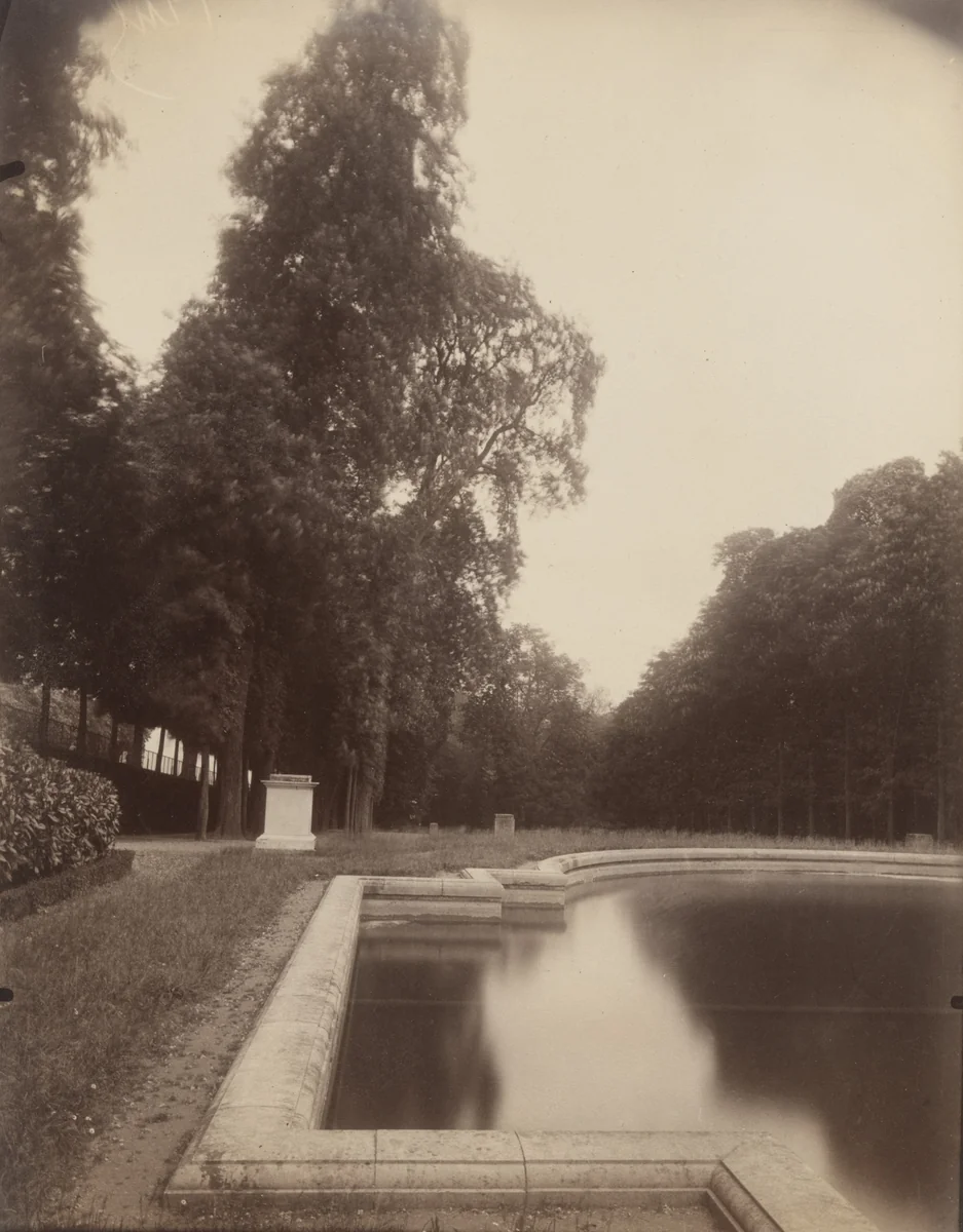 Saint-Cloud by Eugène Atget, photograph, 1924