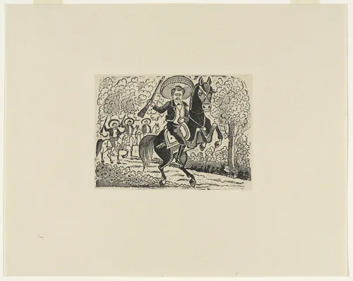 Ballad of Macario Romero (Corrido: Macario Romero) by José Guadalupe Posada, print, 1870