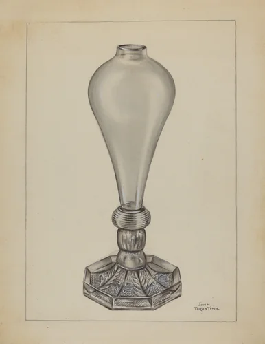 Lamp by John Tarantino, index of american design, 1940