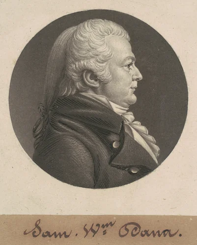 Samuel Whittelsey Dana by Charles B. J. Févret de Saint-Mémin, print, 1806