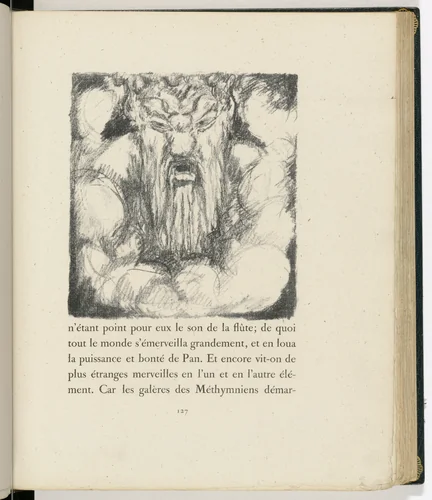 In-text plate (page 127) from Daphnis et Chloé by Pierre Bonnard, illustrated book, 1902