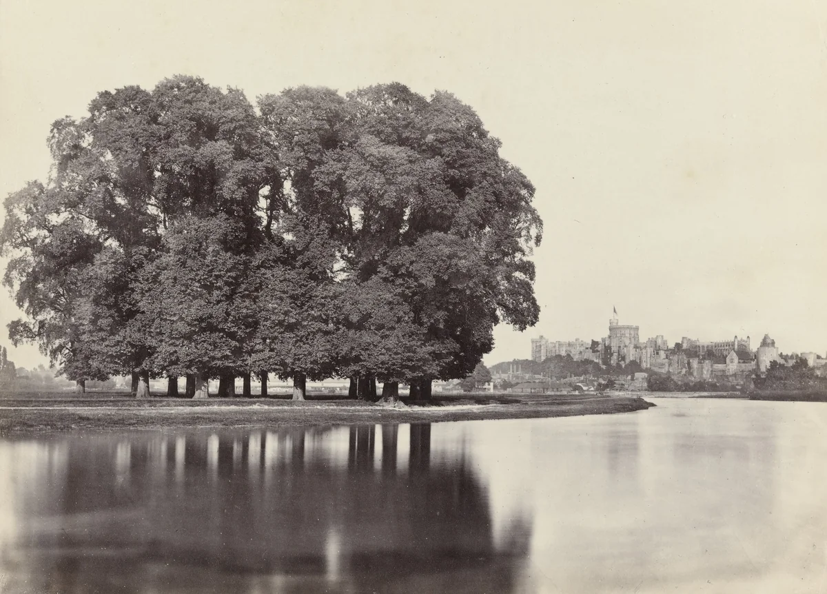 Windsor from the Railway by Francis Frith, photograph, 1860