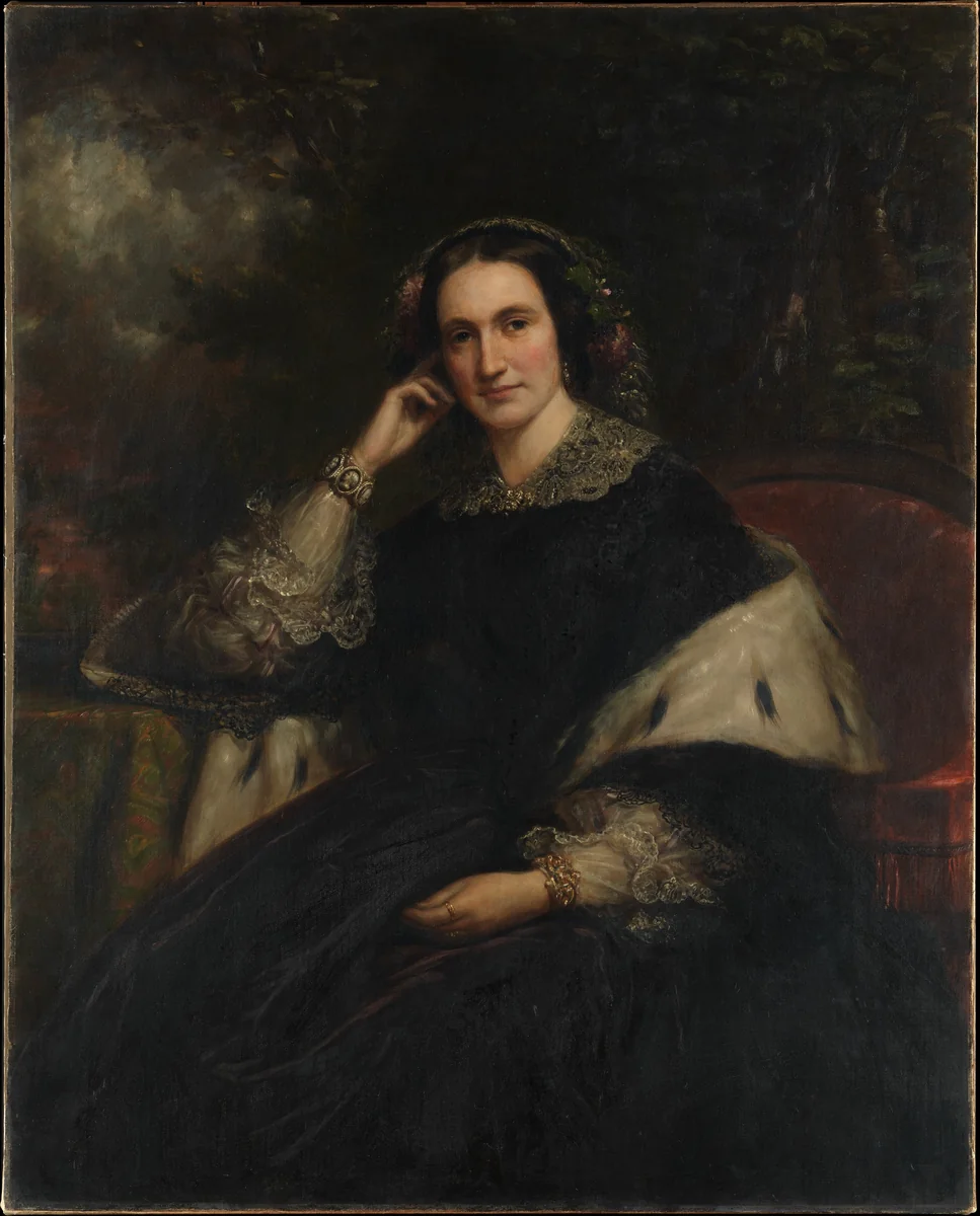 Anna Watson Stuart by Daniel Huntington, artwork, 1859-1862