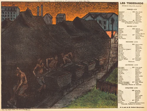 Les Tisserands by Henri Gabriel Ibels, print, 1893