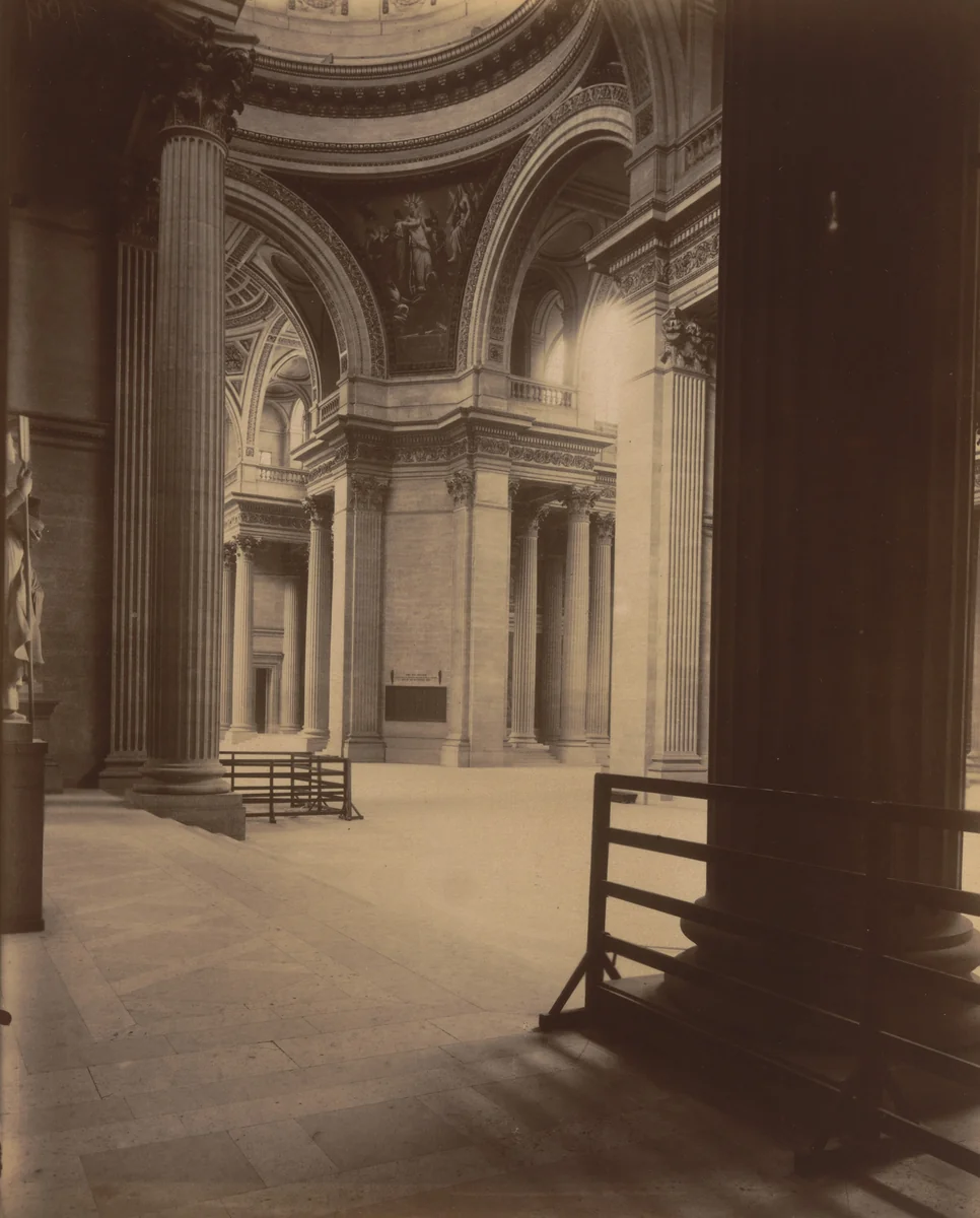 Panthéon by Eugène Atget, photograph, 1912