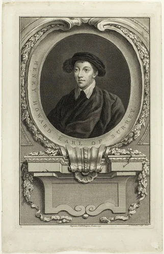 Henry Howard, Earl of Surrey by Jacobus Houbraken, print, 1718-1780
