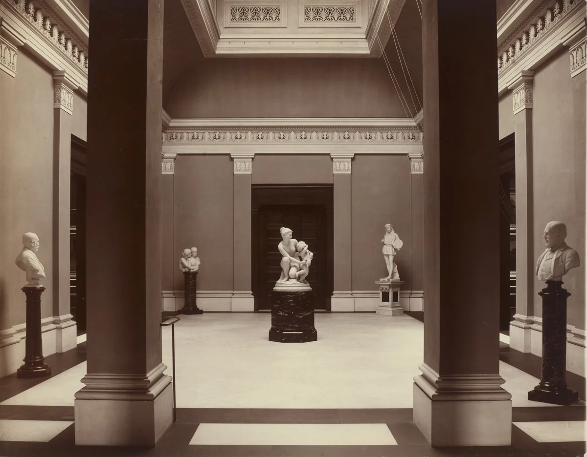 Layton Art Gallery, Milwaukee, Wisconsin by Henry Hamilton Bennett, photograph, 1890