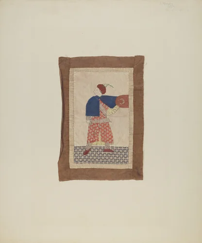 Pillow Top Insert by Henry Murphy, index of american design, 1935-1942