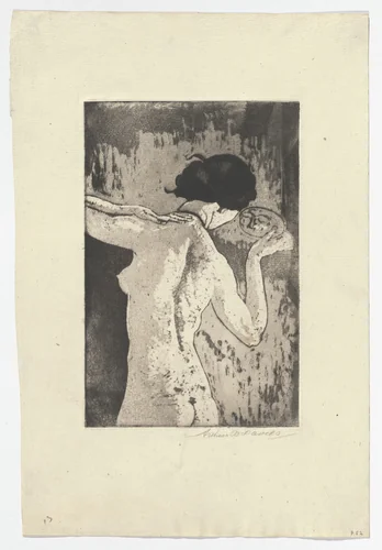 Antique Mirror by Arthur B. Davies, print, 1919