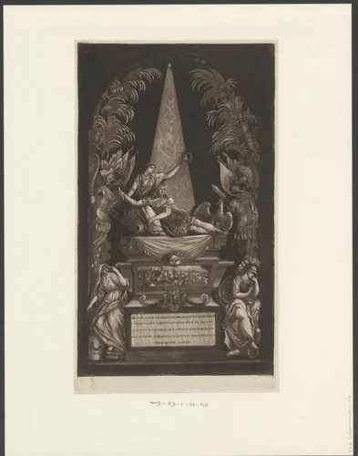 Graf van Willem George Frederik, prins van Oranje-Nassau by anonymous, print, 1752