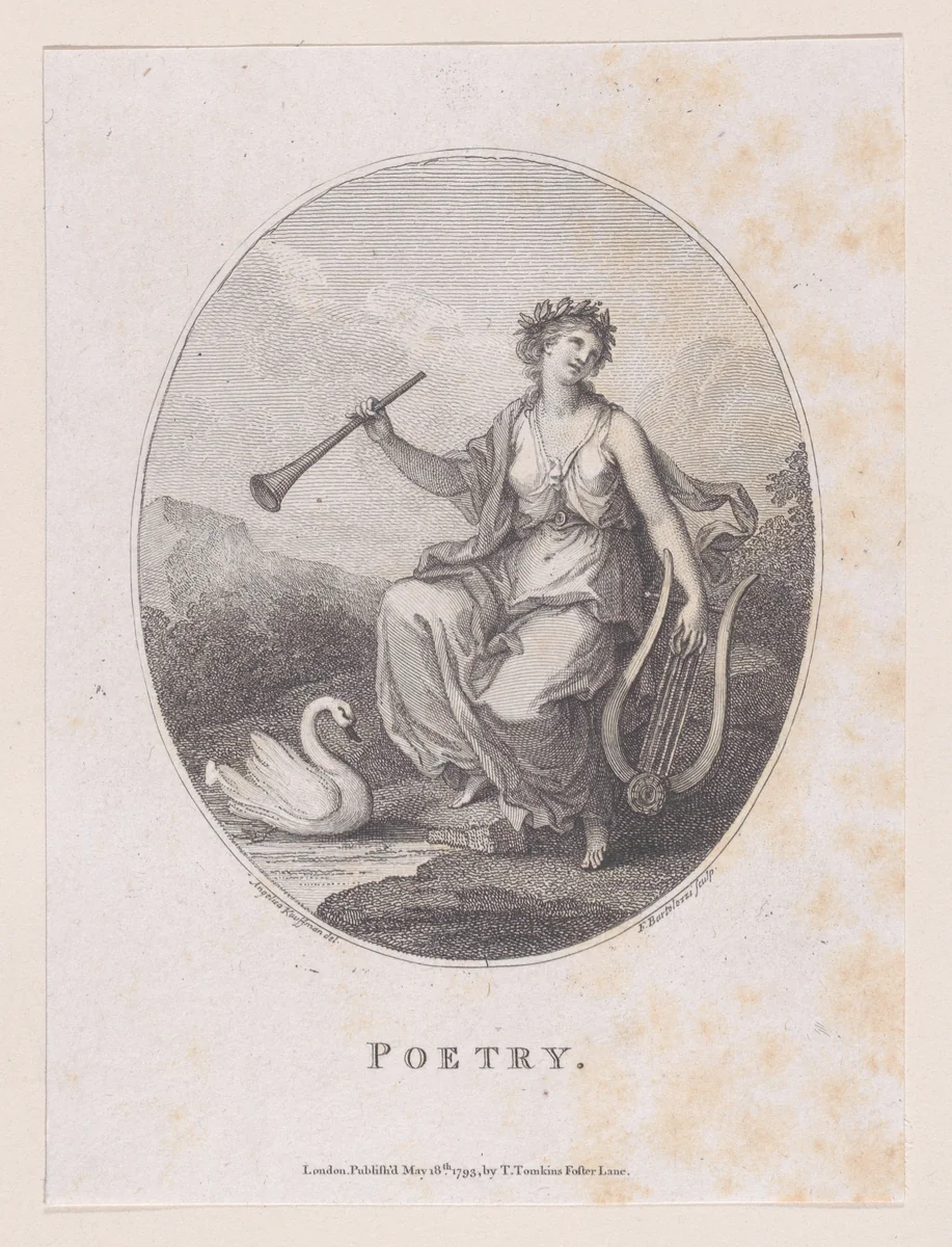 Poetry by Francesco Bartolozzi, print, 1793